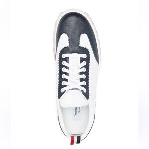 Thom Browne Men's Court Shoe Cable Knit Sneakers Brand New Size 12